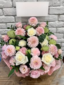 おまかせアレンジメント ピンク